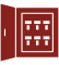 icon depicting an electrical panel